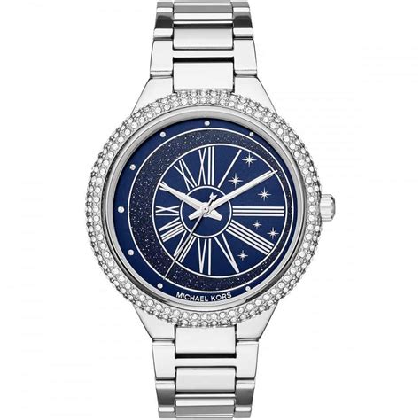 michael kors pippa silver tone glitz watch|Michael Kors Silver.